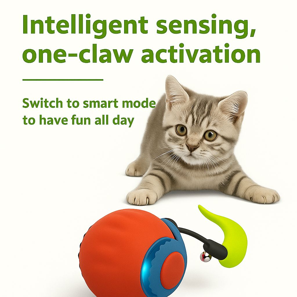 Meochase™ Interactive Cat Toy Ball